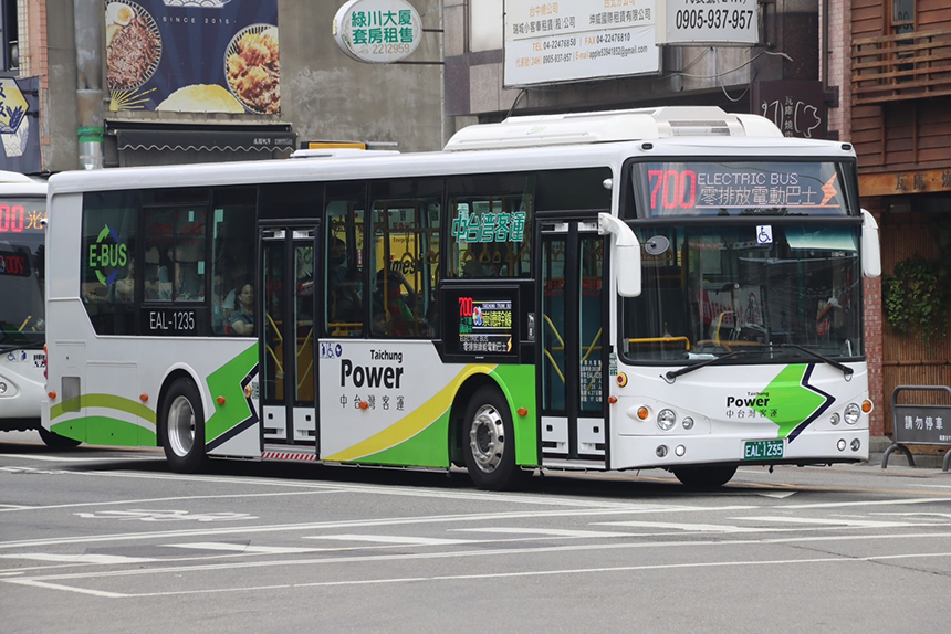 中市電動公車力爭年底突破400輛  改善空污守護市民健康...