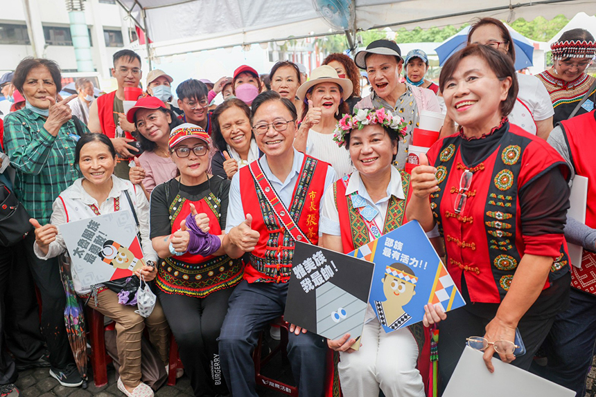 桃市原住民族日  張善政宣布8/1起原民學生生活津貼擴大加...