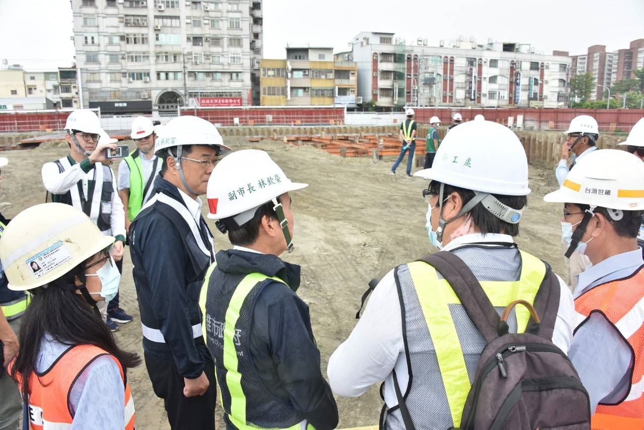 高市府視察社宅工程開挖作業  落實全民督工