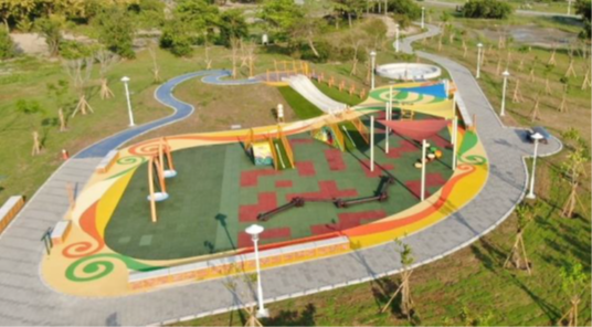 南市積極打造公園特色遊戲場  兼顧在地特色及兒童遊戲權...