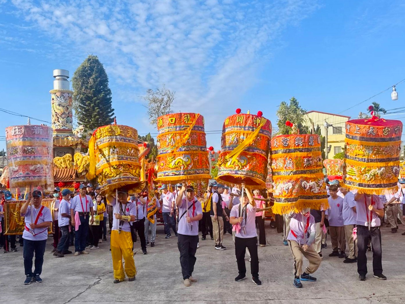 台中神岡媽祖聯合遶境 祈福國泰民安...