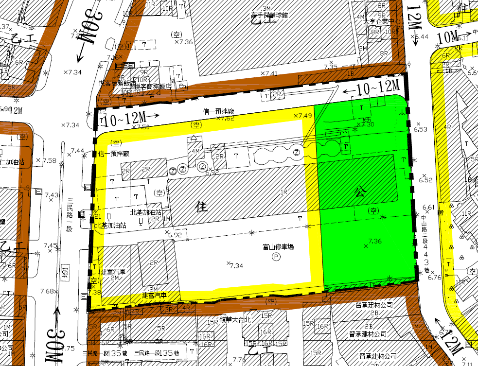 板橋三民路工業區轉型審議通過 新增公園坪及公益設施坪...