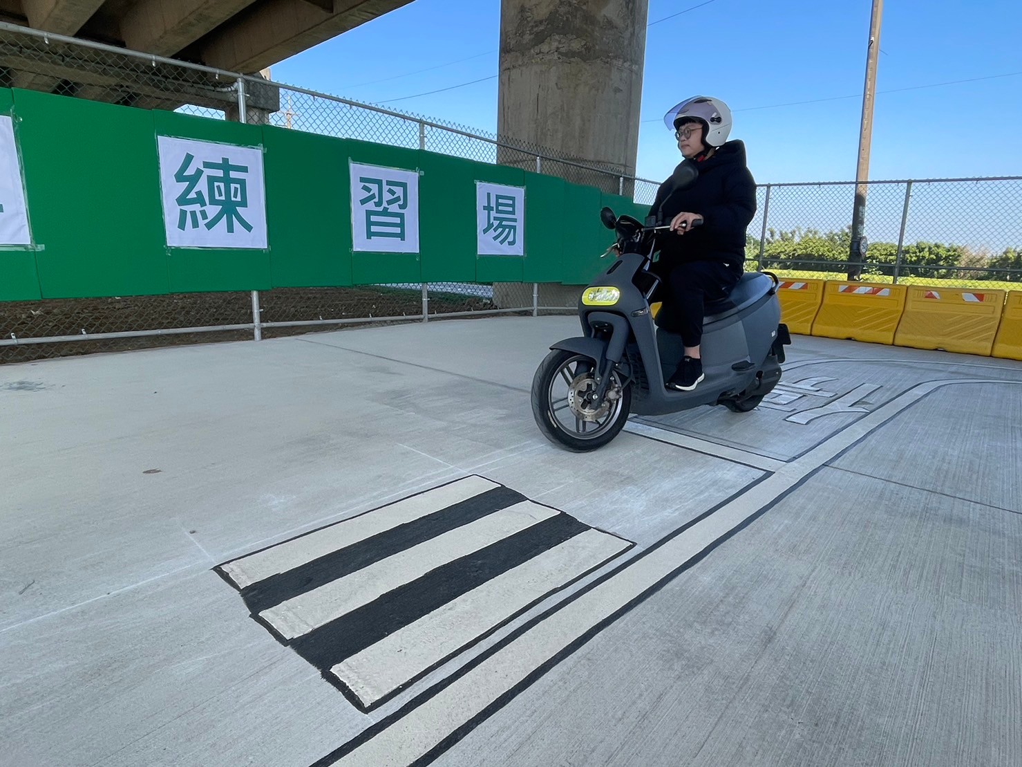 閒置空間再活化 平鎮台66線橋下機車練習場啟用...