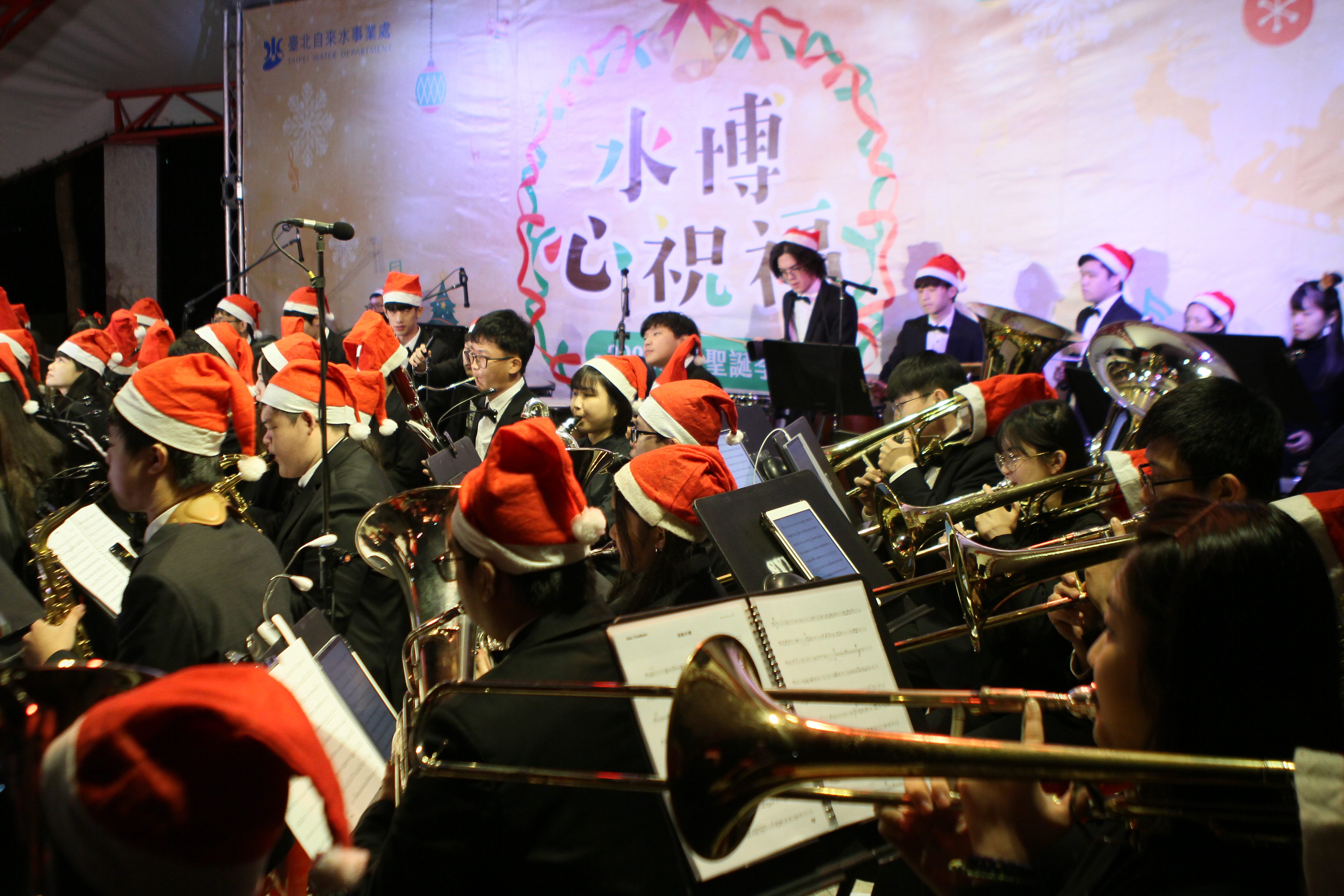 自來水園區「聖誕音樂會」免費入園 樂音悠揚頌平安...