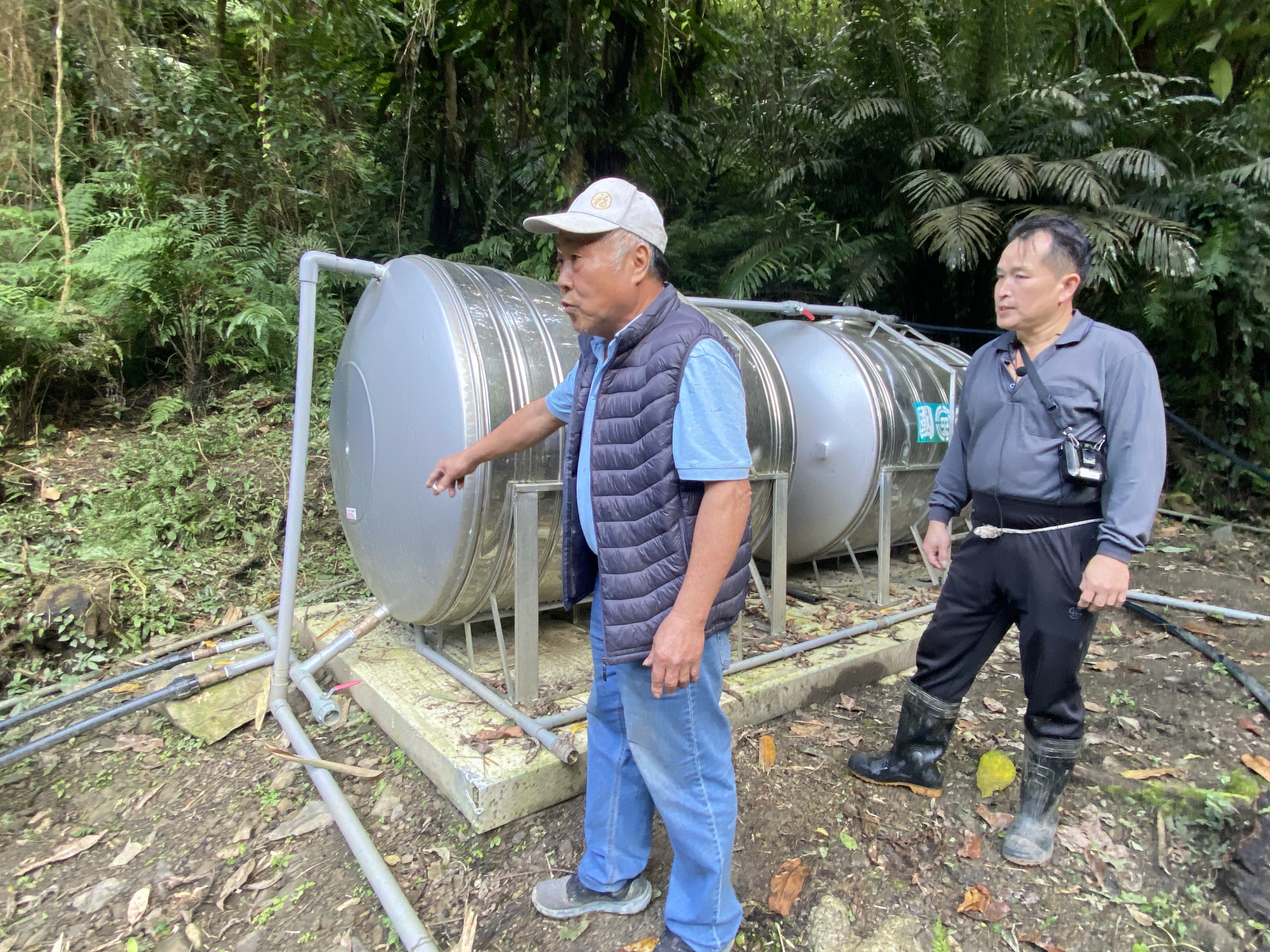 新店廣興里增設7處簡易自來水 高地居民用水更方便...