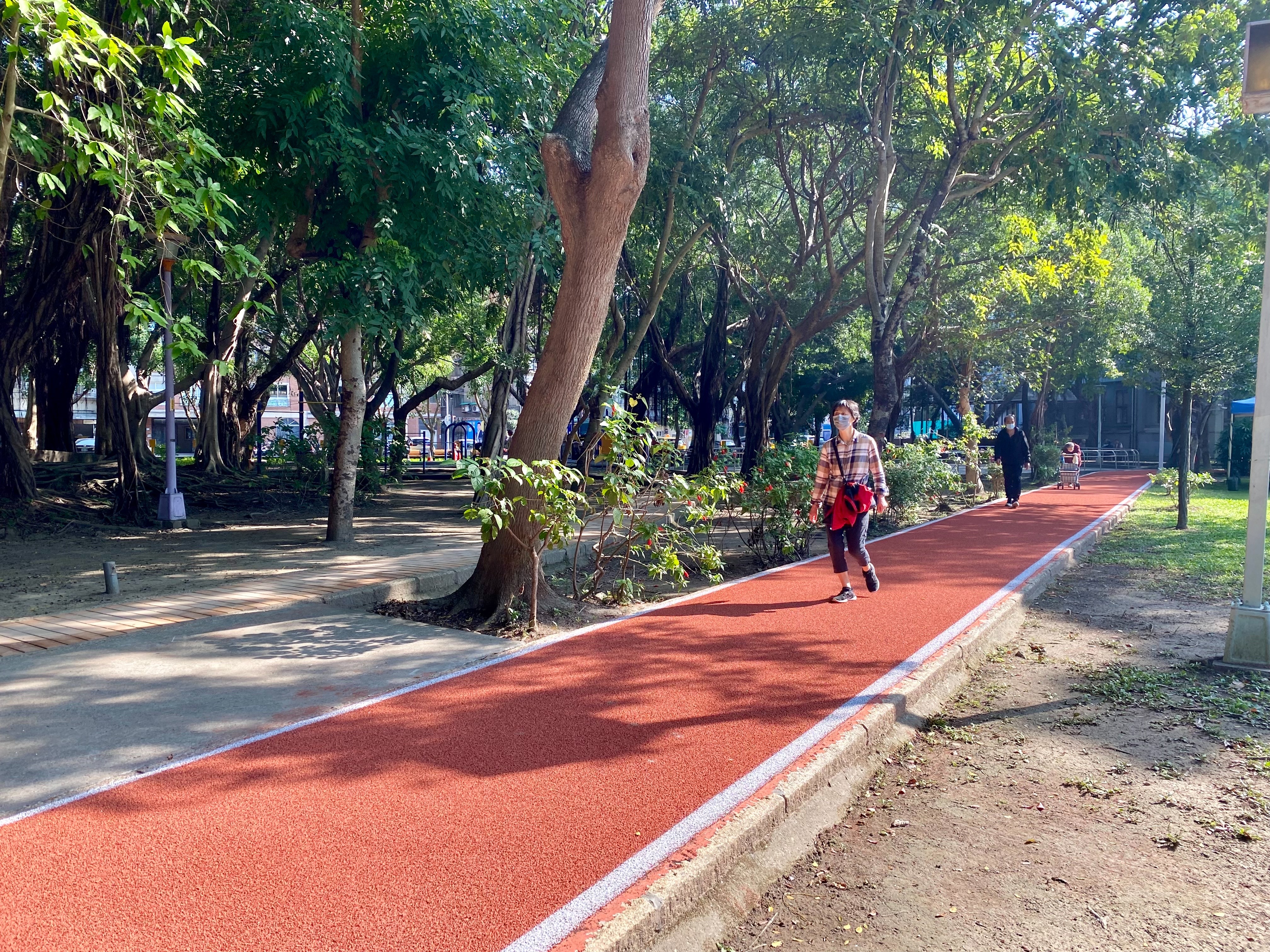 國光公園環園步道啟用  邀市民朋友健康大步走...