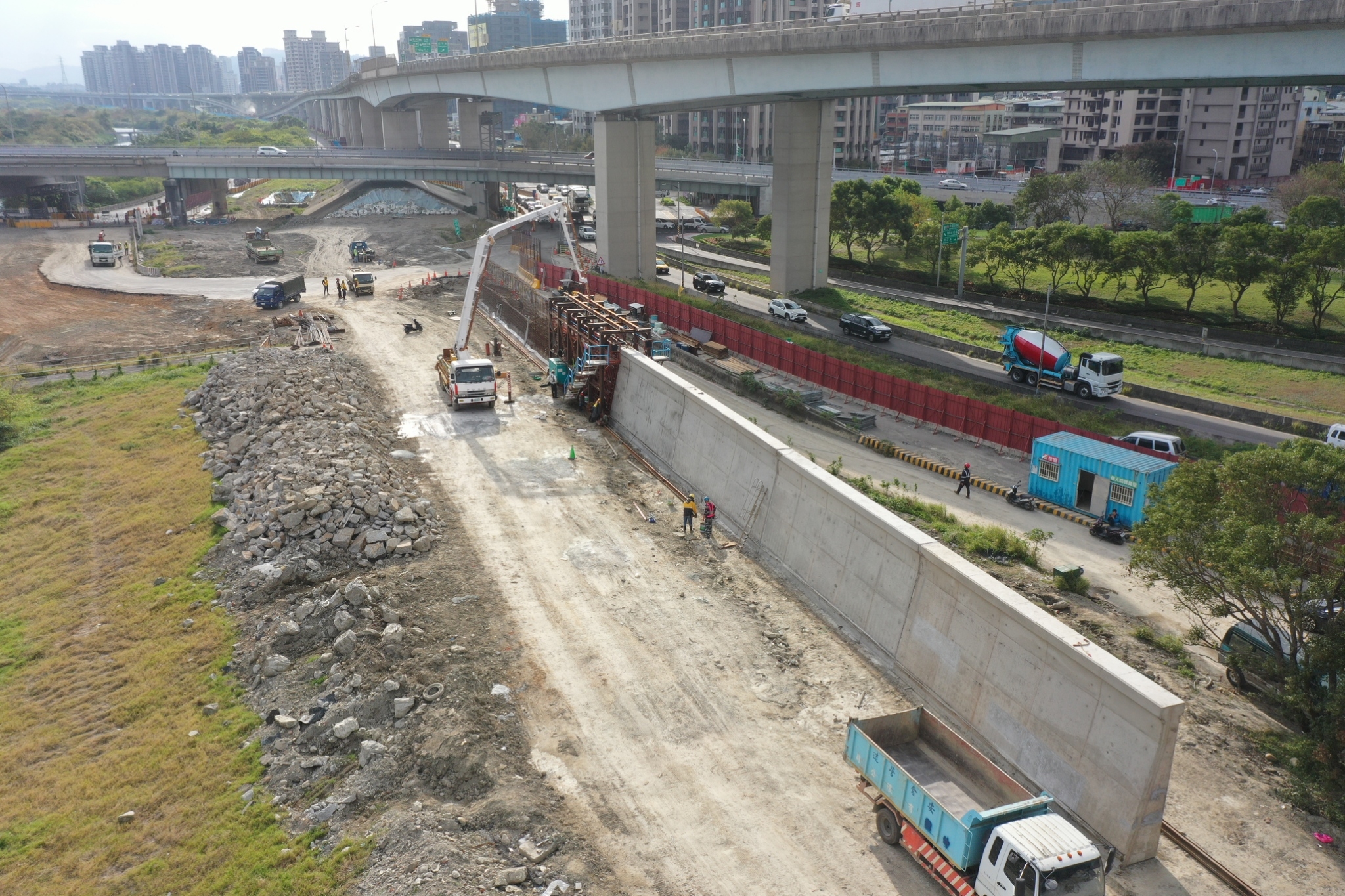 持續翻轉五股  努力推進大台北地區防洪工程...