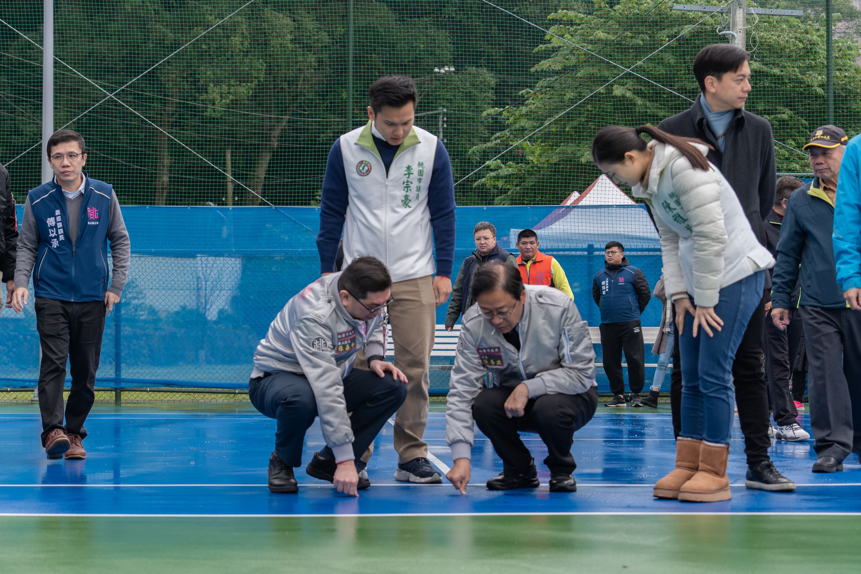 龜山區陸光網球場設施改善完成   優化運動環境提升使用效益