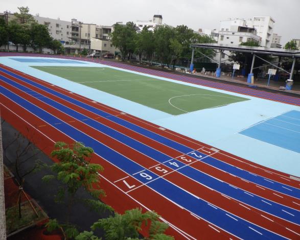 校園運動操場改造順利推動  跑出健康台南