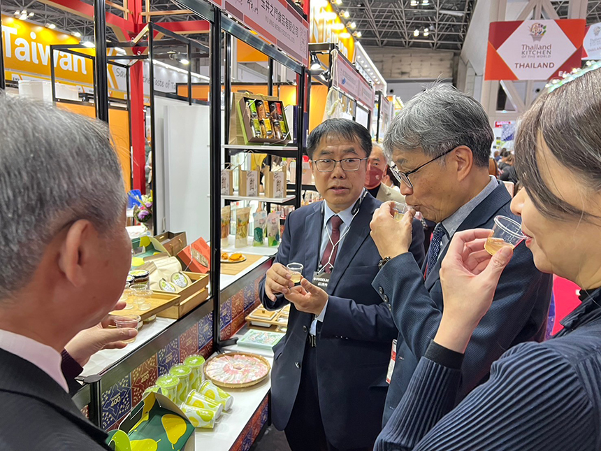 黃偉哲率台南隊參加東京食品展成果亮眼  外銷訂單創數倍佳績