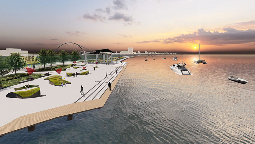 北市力推淡水河空間營造  展現國際水岸城市風貌