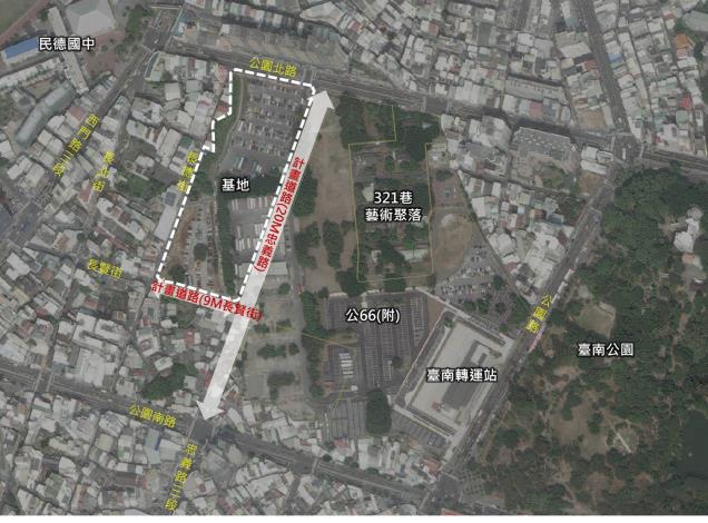 臺南市北區「原兵配廠」觀光藝文商業專用區預告招商  招...