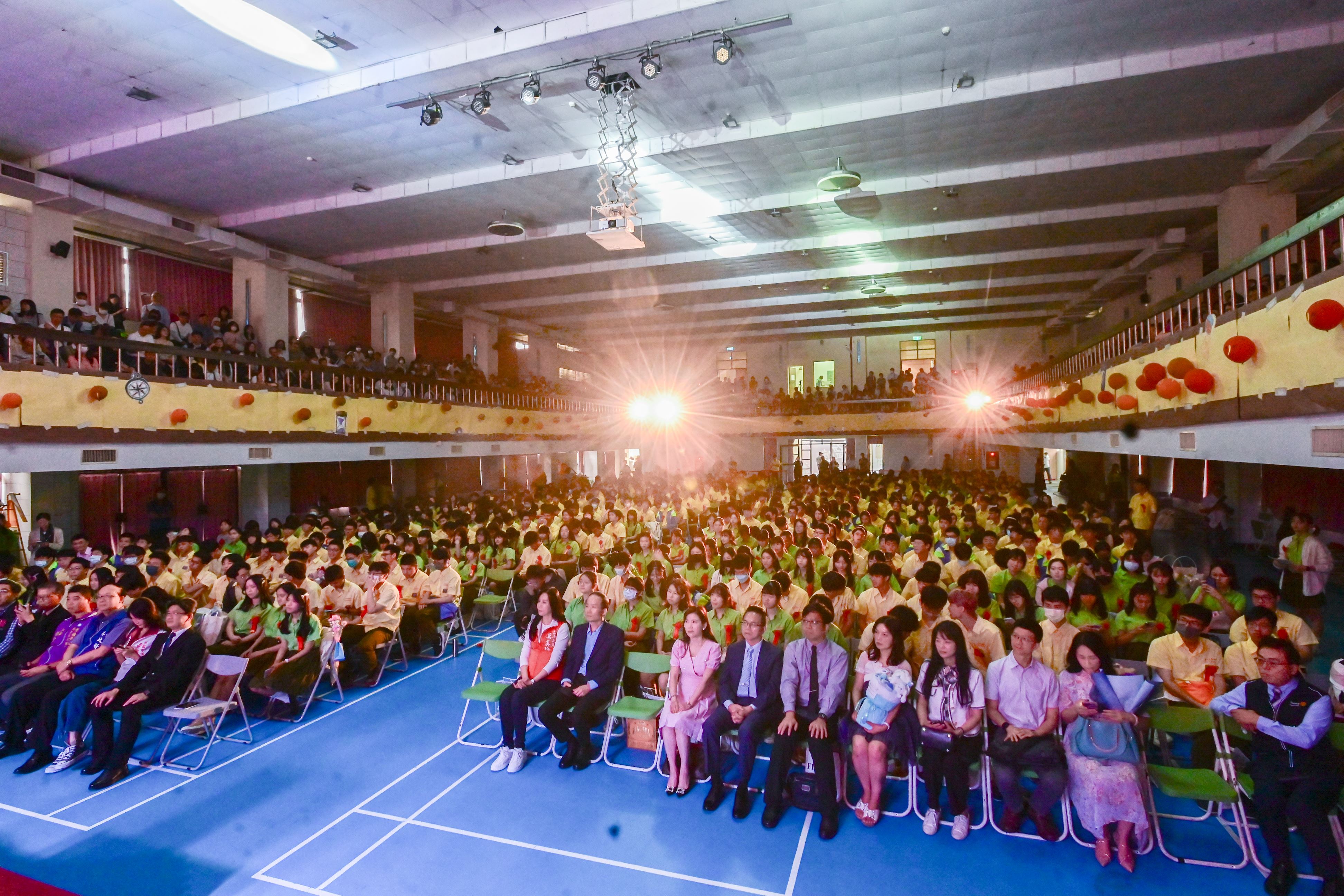 武陵高中第66屆畢業典禮　張市長分享三大祝福勉勵學子...