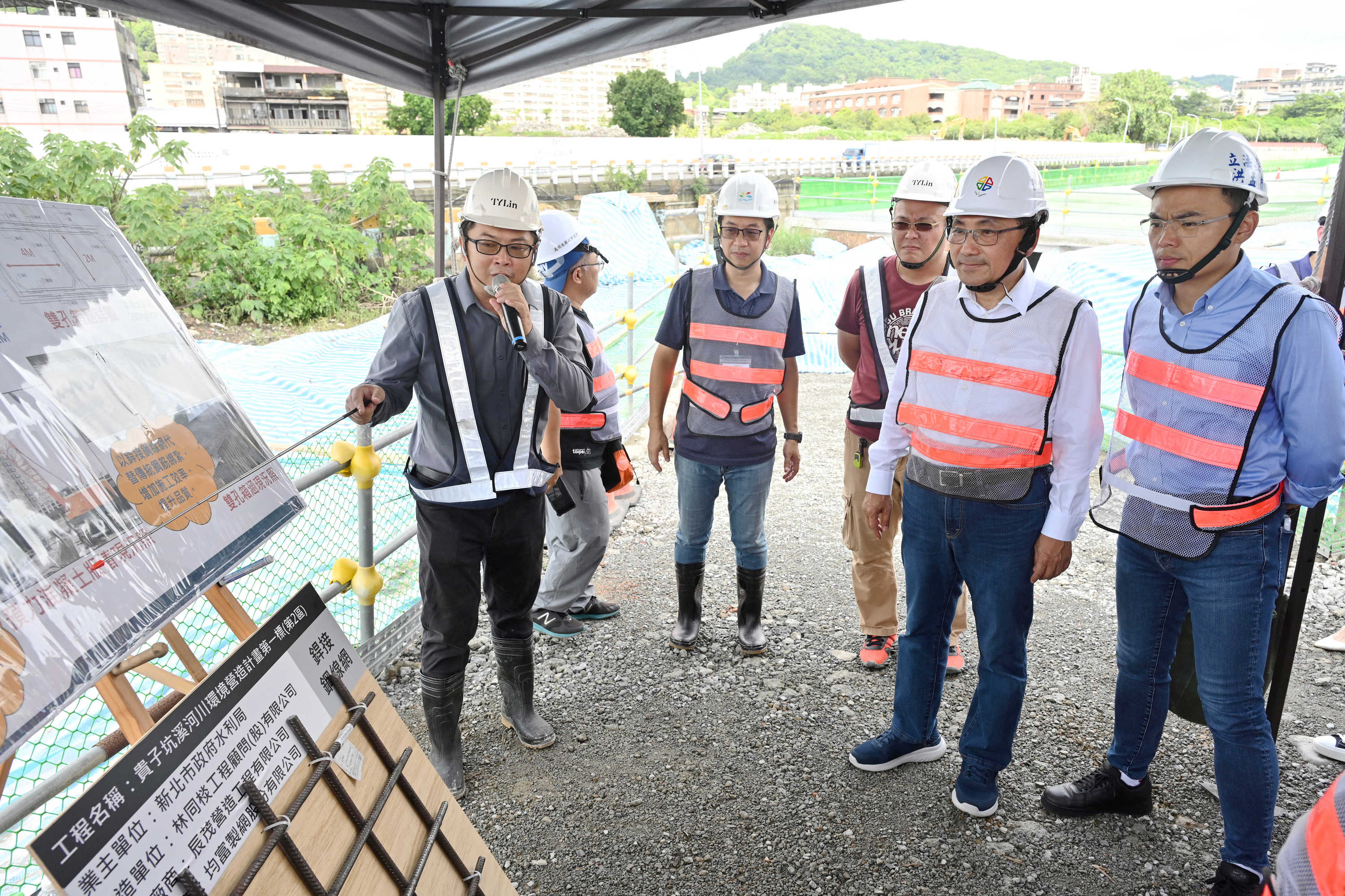 貴子坑溪河川環境營造計畫如期進行　侯友宜：提供市民優...