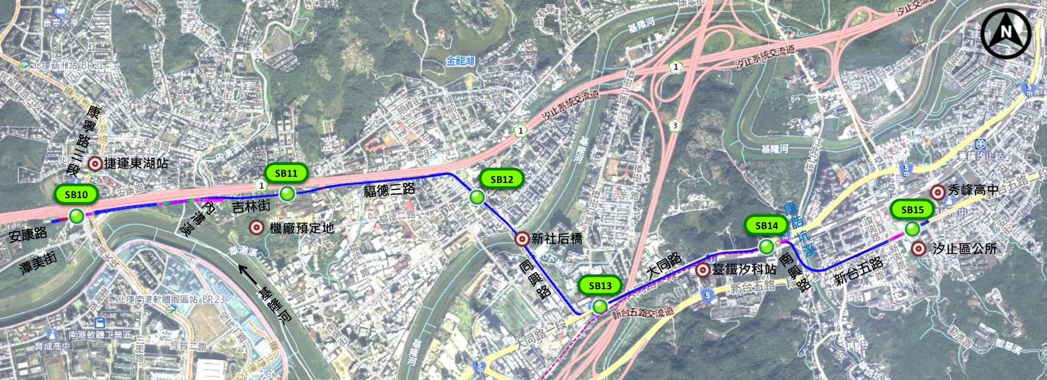 捷運汐東線來相見   強化捷運三環六線路網的完整性與便利...