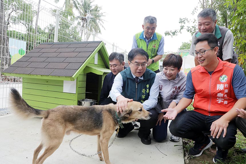 台南市全國首創遊蕩犬暫置區「毛孩森活村」...