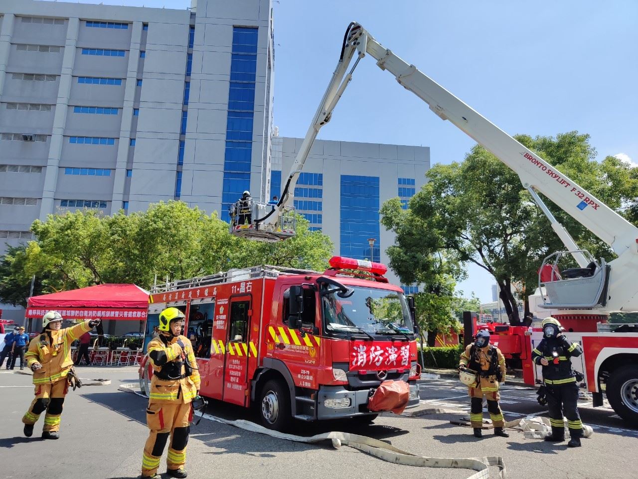 強化科技產業園區消防量能  高市指示資訊圖資與裝備雙軌並進