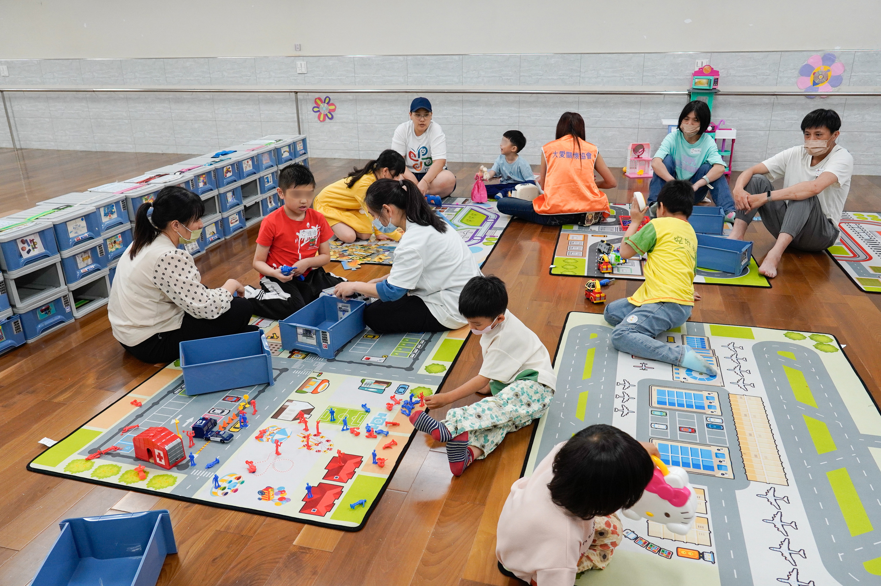 「遊戲行為是孩子模擬成人世界的縮影」 新北早療中心引導...