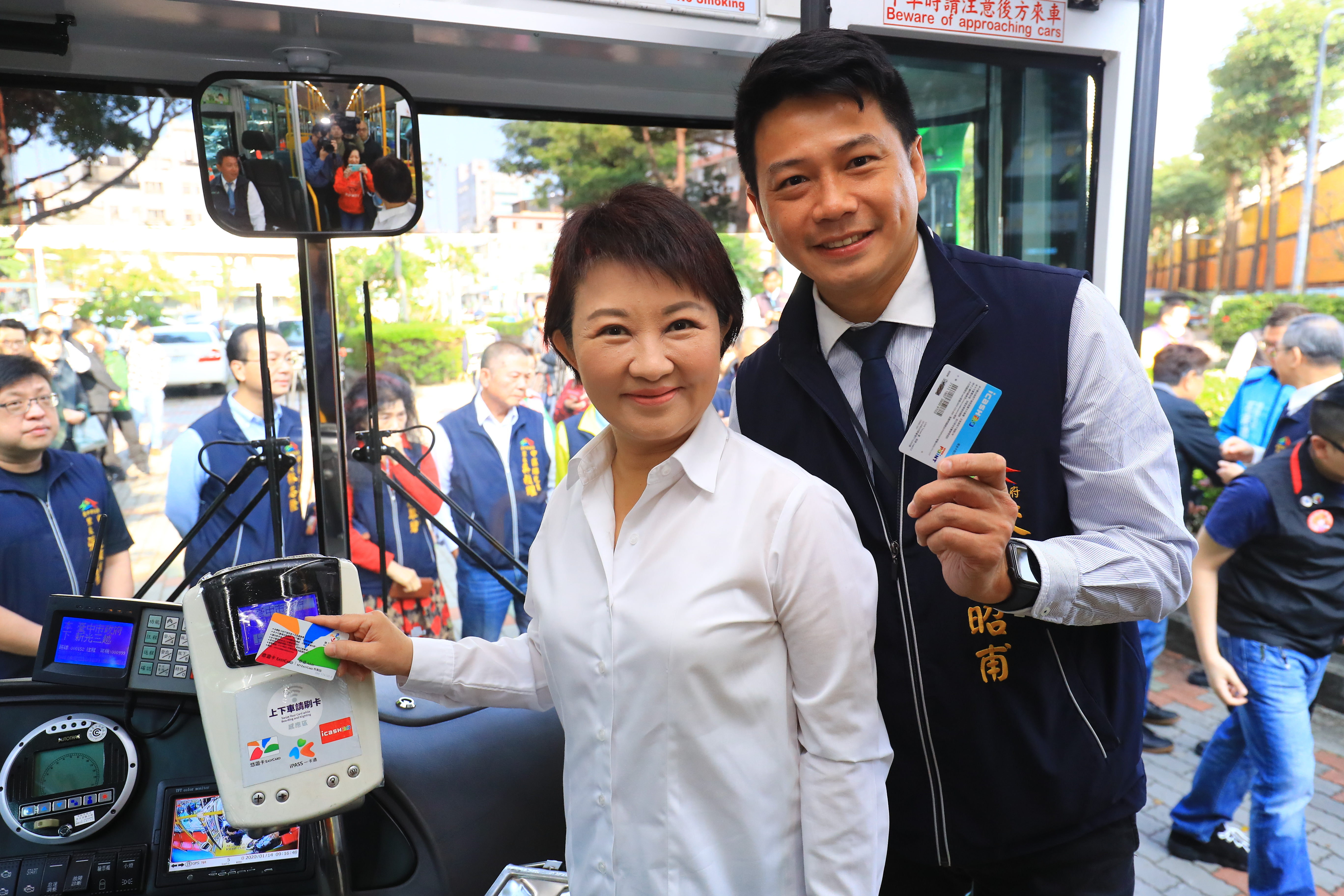 中市交通卡突破187萬  23條公車進校園