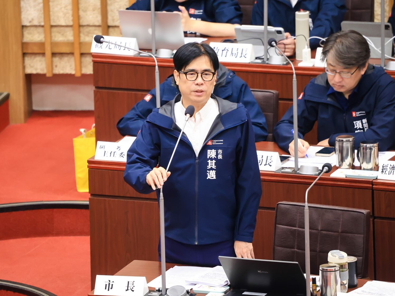 議員關心促進高雄產業發展 陳其邁： 與他國創造互利互惠經濟合作關係