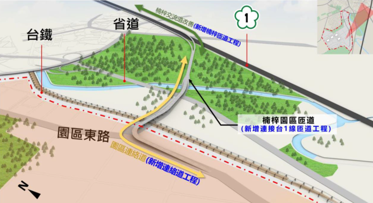 提升科學園區產業與通勤效率 高市府啟動聯外交通路網都計變更