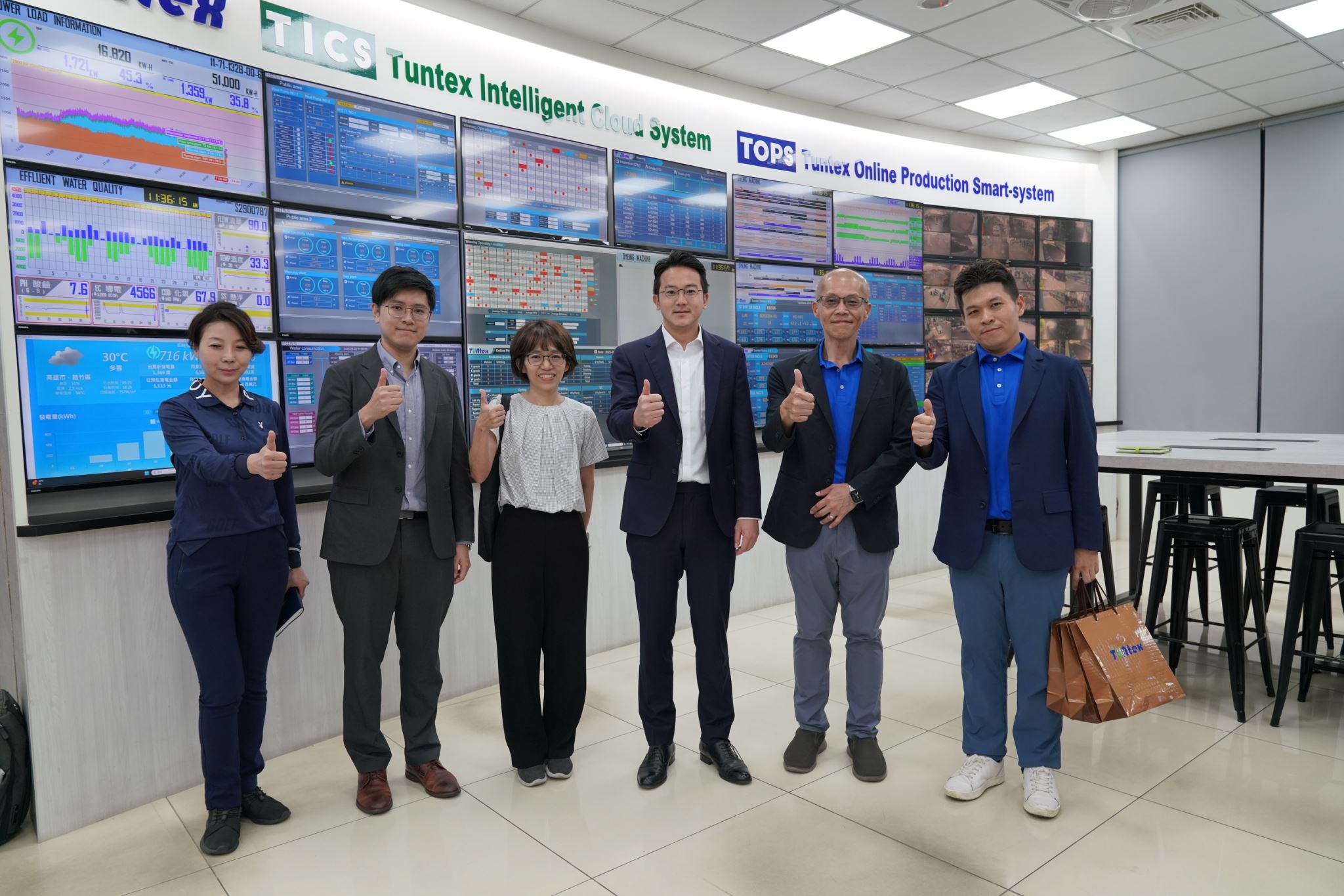 高市經發局訪東豐紡織、台灣福興 推動傳產導入AI智慧方案應對全球關稅變局