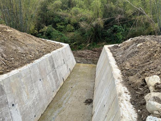 臺南市官田區野溪護岸復建工程提前完工  市府積極守護農...