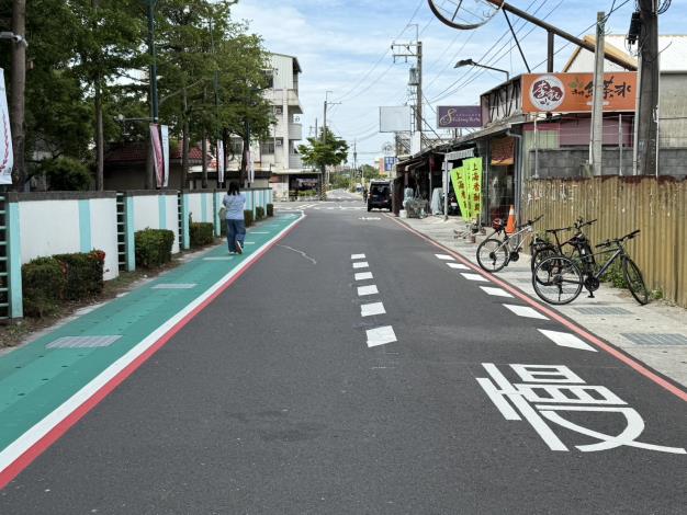 落實臺南市學生通學安全守護專案 校園道路標線優化...