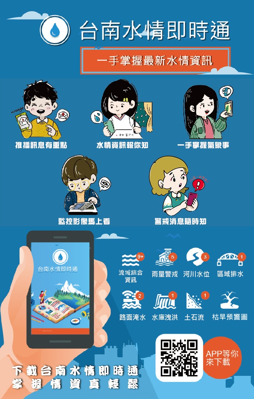 台南市透過細胞廣播主動通知　提升預警應變力...