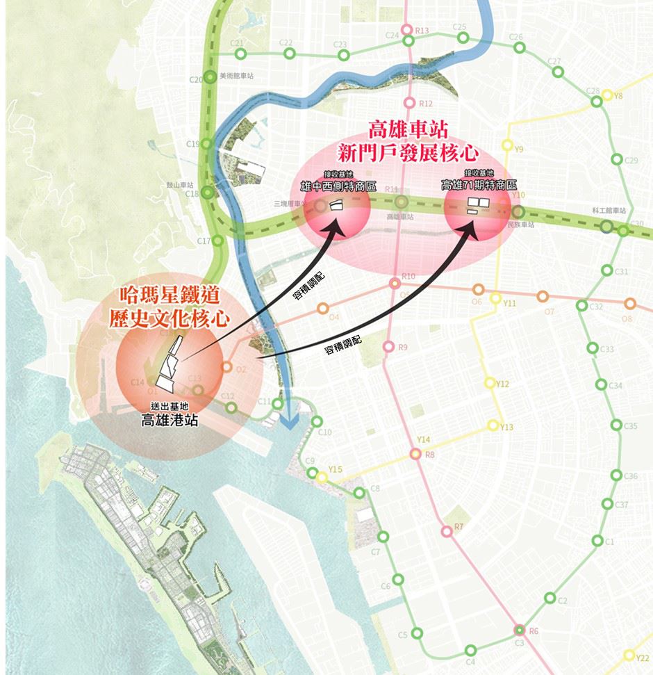 都委會審議通過高雄港站容積調配案 創造地景保存、資產活...