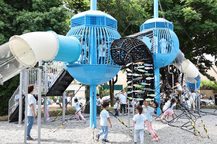 「一區一特色公園」再添亮點　華德公園「漁眾不同」特色...