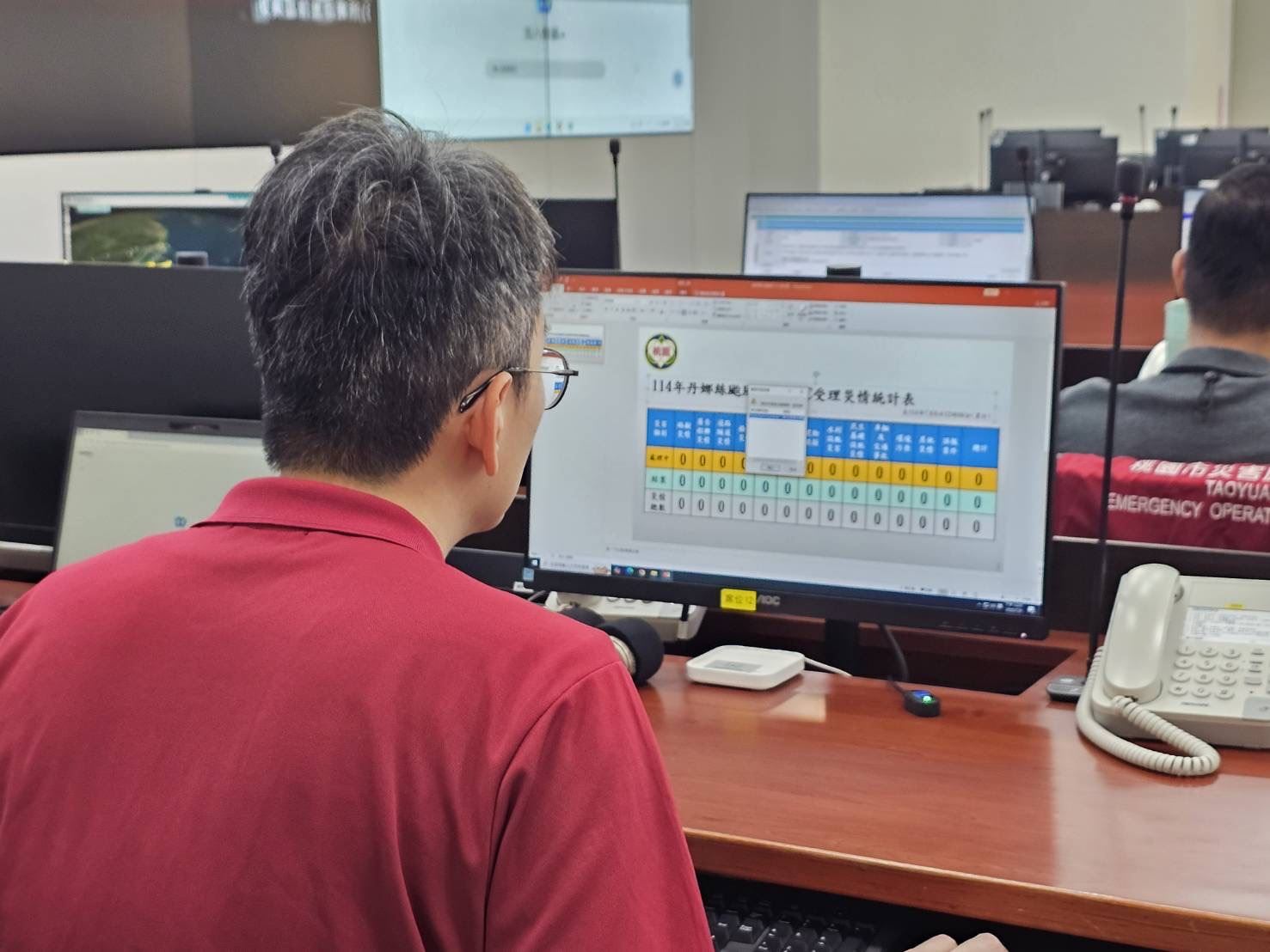 桃市丹娜絲颱風災害應變中心一級開設　市府各局處加強戒...