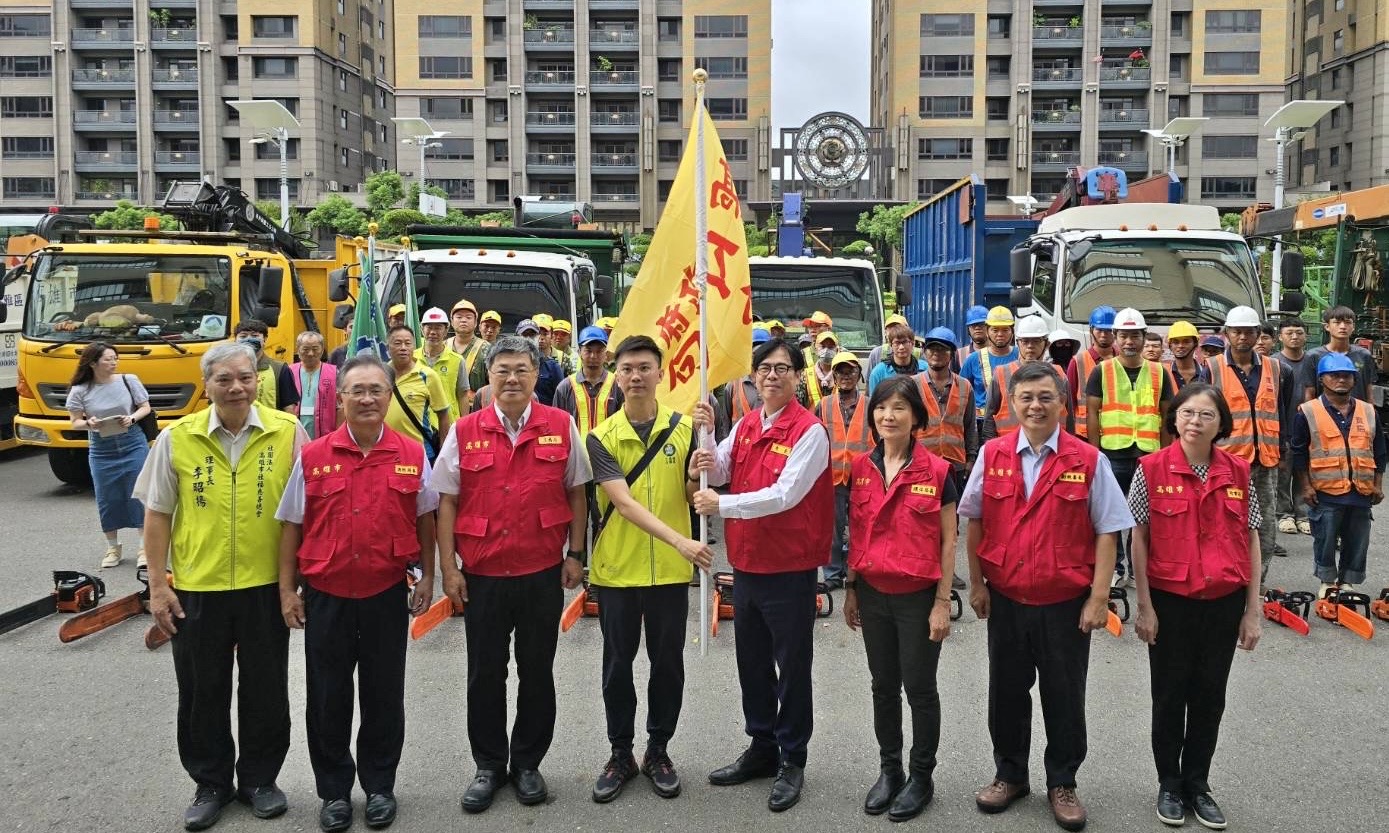 支援救災不間斷  高市府再出動36人  開拔台南後壁協助救災