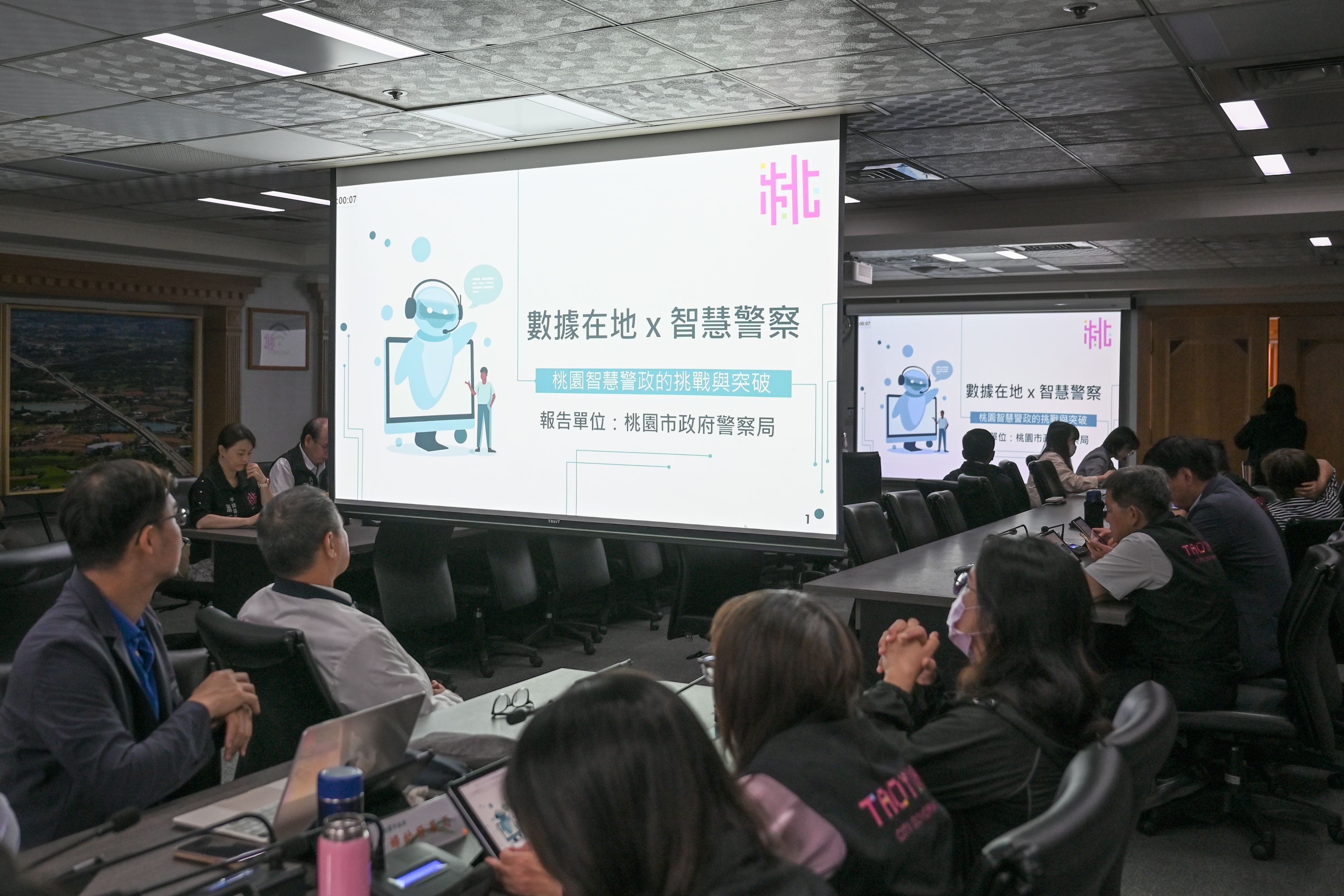 桃市警推動智慧轉型　逐步導入生成式AI提升治安維護量能