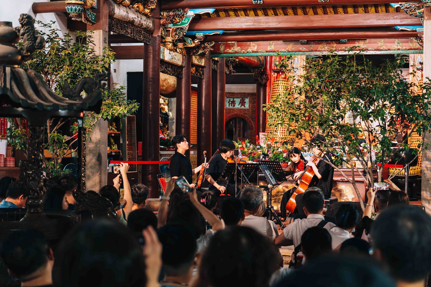 彰顯文化樂曲悠揚   百貨高樓啟動音樂響宴...