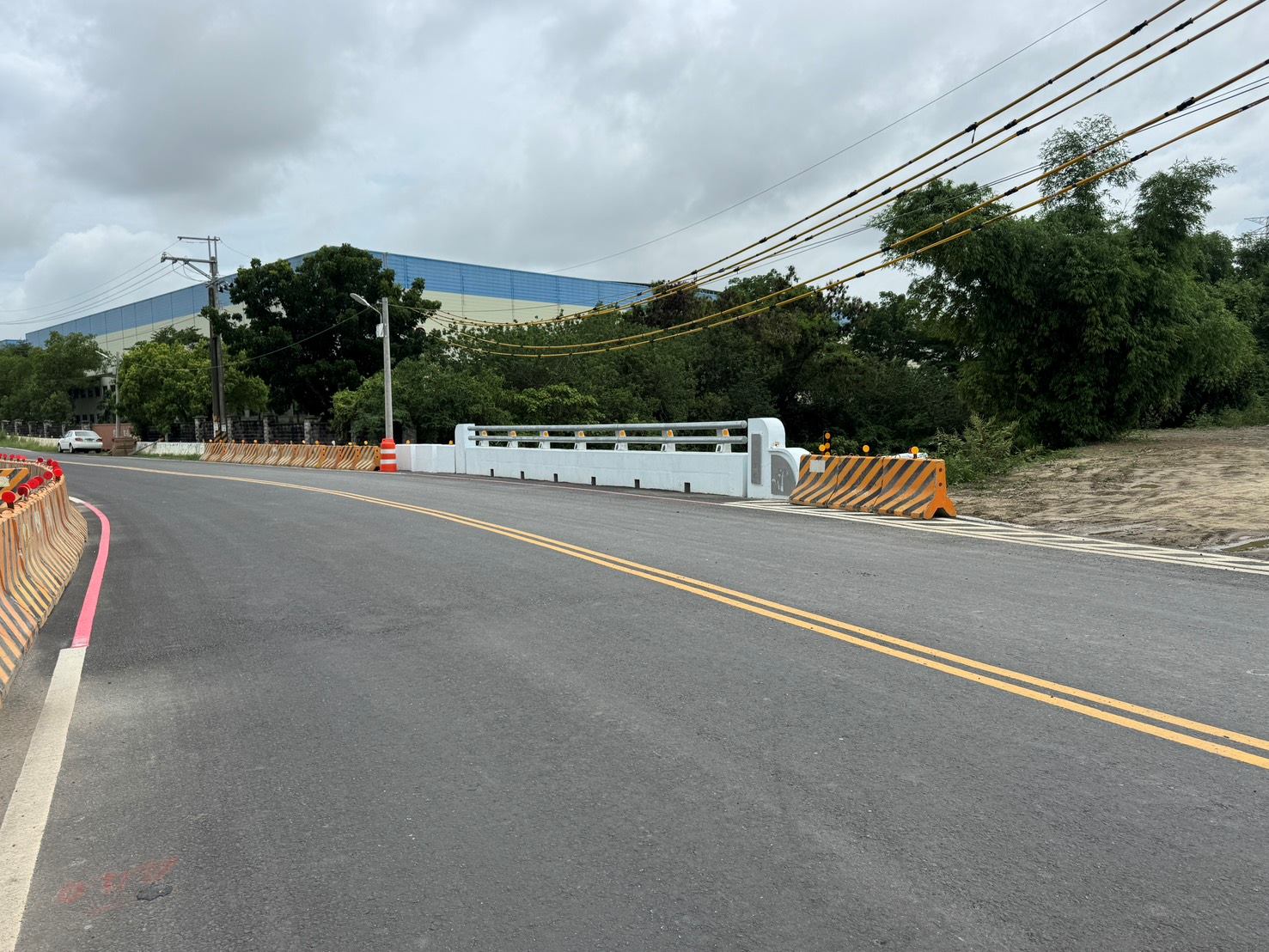 路竹竹園里橋通車提升行車安全更順暢