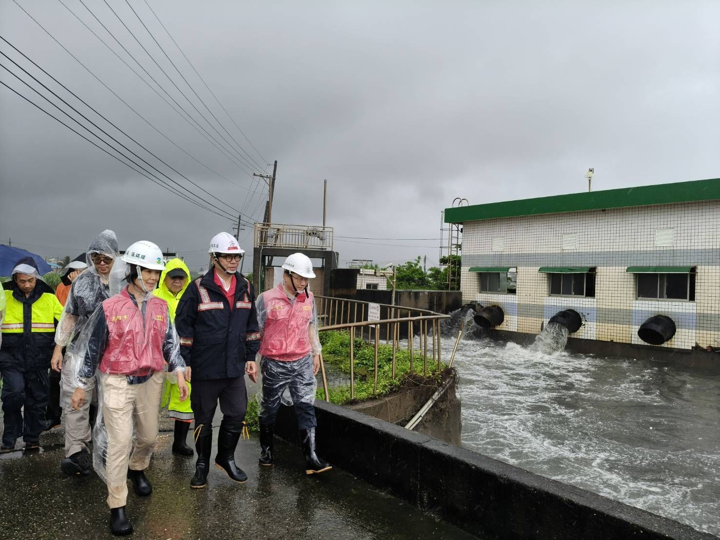 陳其邁市長視察茄萣、永安、彌陀與梓官沿海防汛整備 落實...