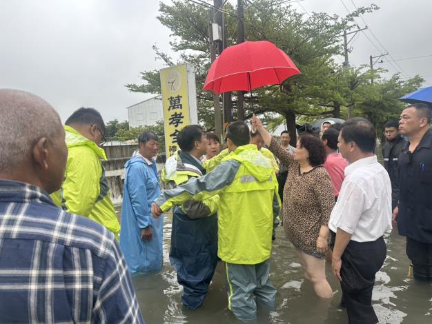黃偉哲再向中央爭取5.5億元積極整治六塊寮排水 降低淹水風...