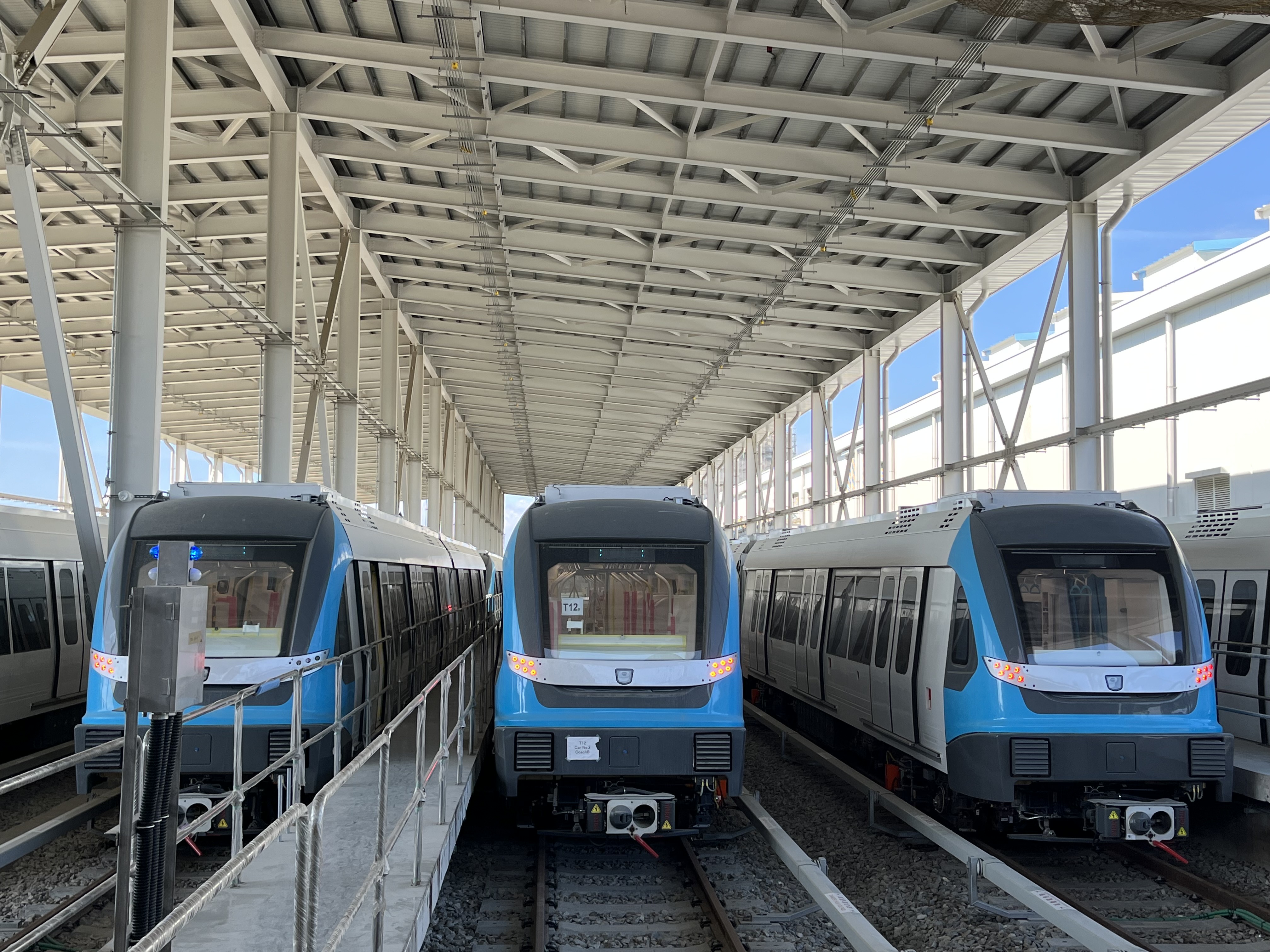 捷運三鶯線29列車全數抵台   進入完工衝刺階段...