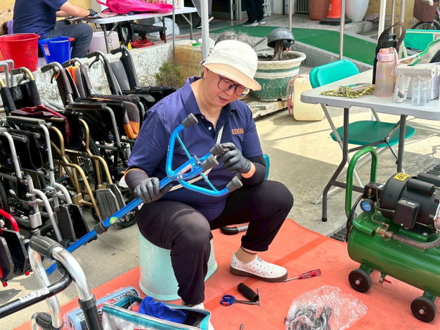 臺南市災後暖心行動　輔具重生與社區陪伴雙軌並行...