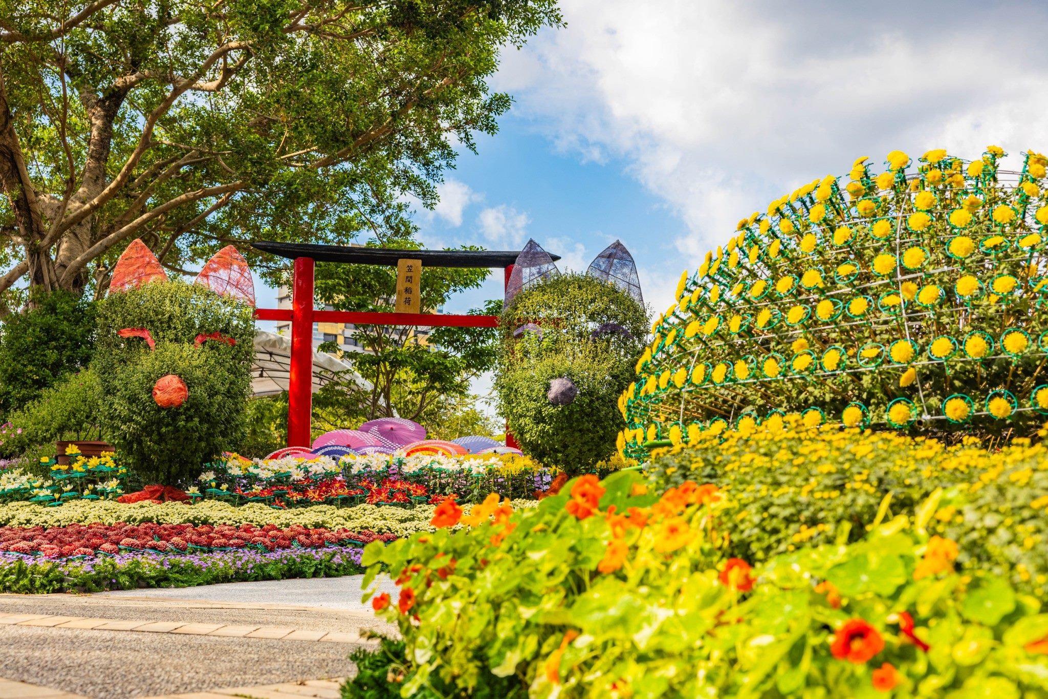 士林官邸菊展揚名國際   公園處分享獨門菊藝...