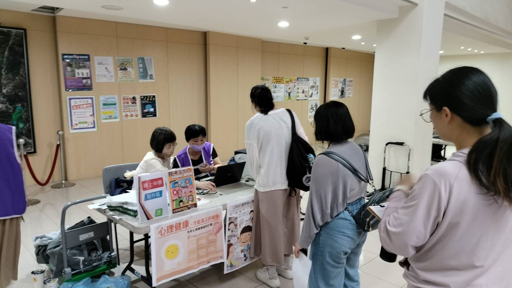 戶所聯合駐進高師大   便民服務到校園