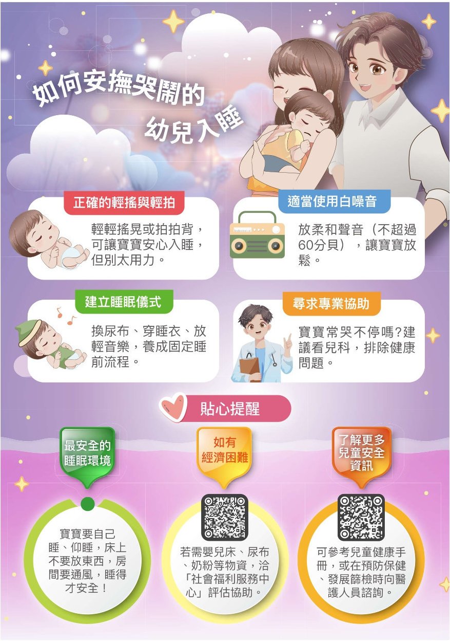 高雄衛生局串連孕產托育各階段機構 宣導強化新生兒安全睡眠