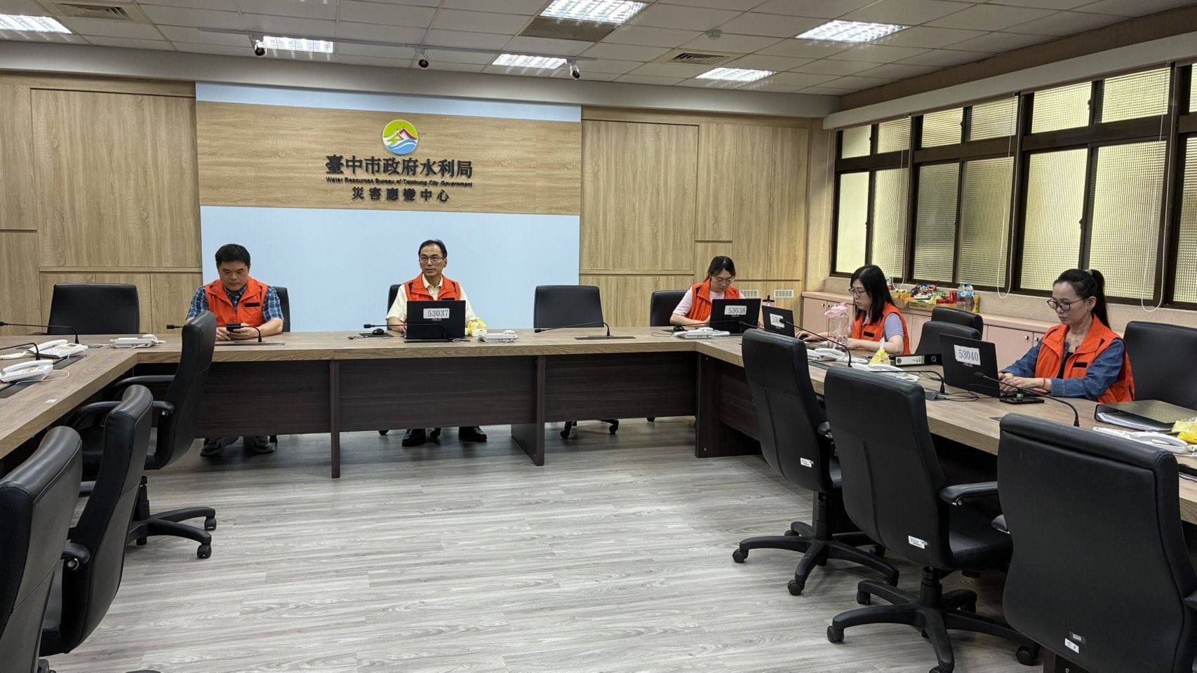 台中水利局防颱最頂真！ 上午8時啟動三級應變...