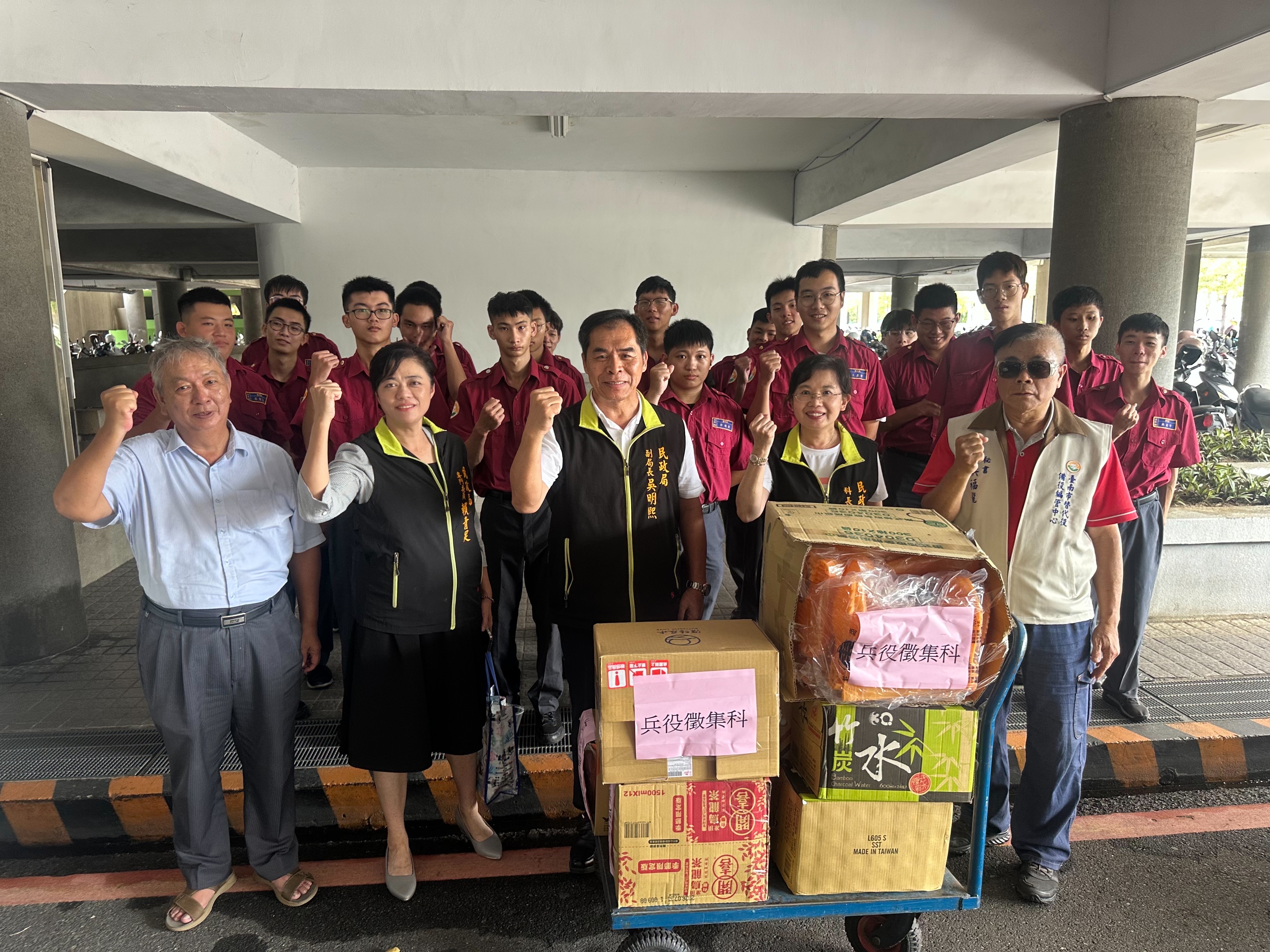 臺南市緊急調派消防替代役20名   協助花蓮光復鄉救災工作...