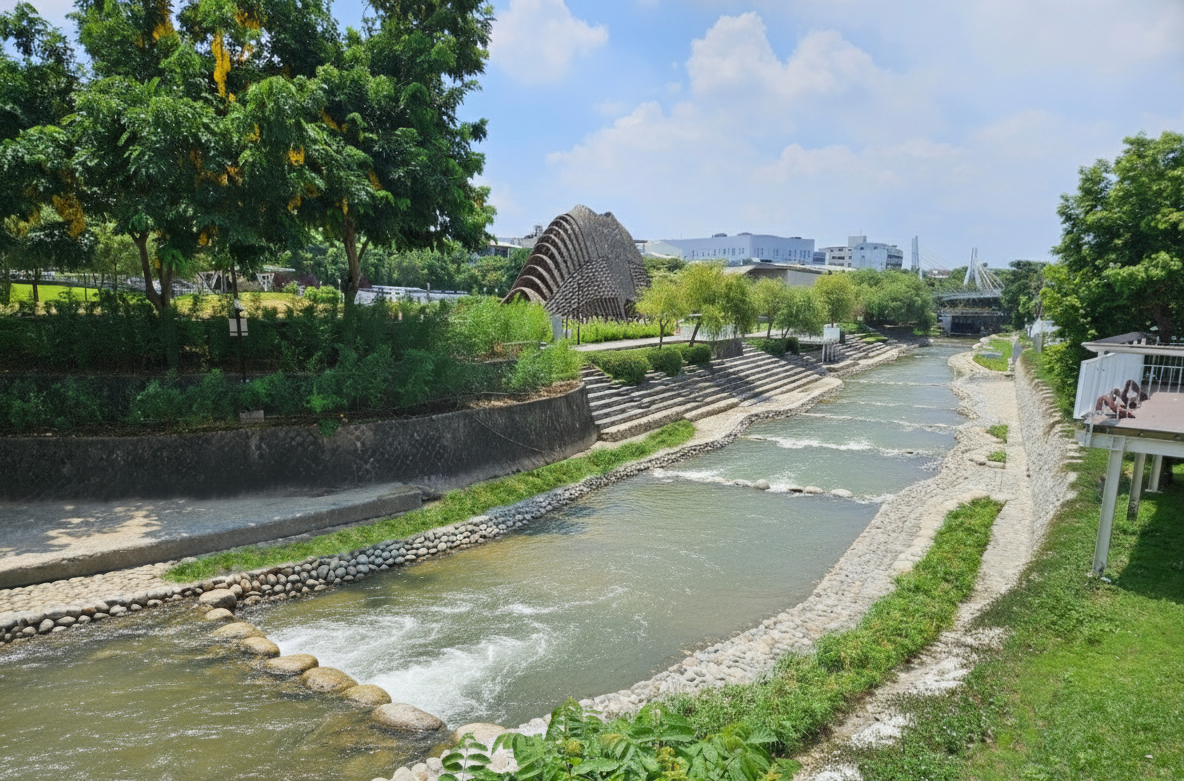 促城市與自然和諧共生    軟埤仔溪整治屢獲大獎肯定
