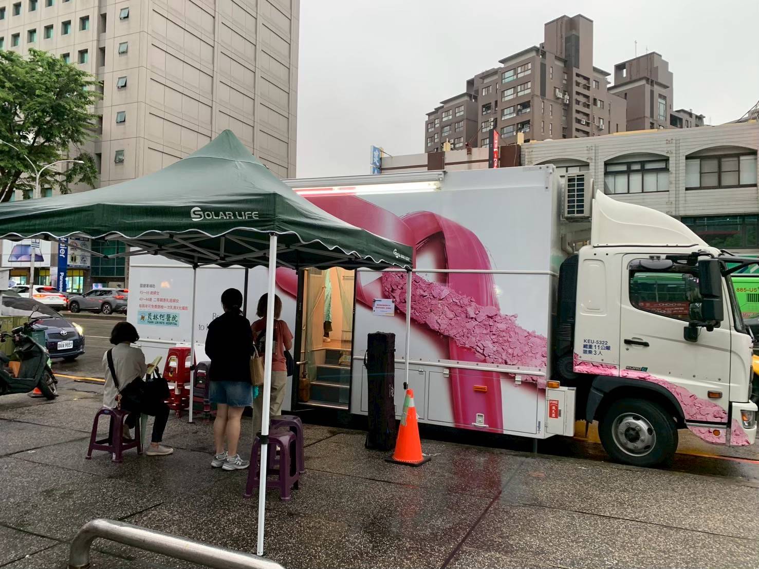 女生愛自己聚焦顧健康    衛生局推動社區可近性乳攝篩檢...