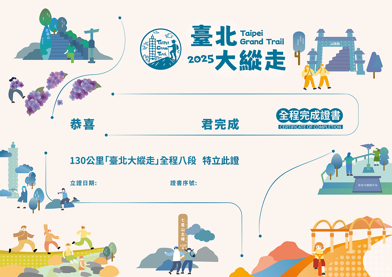 還差最後一哩路  2025臺北大縱走進入倒數...