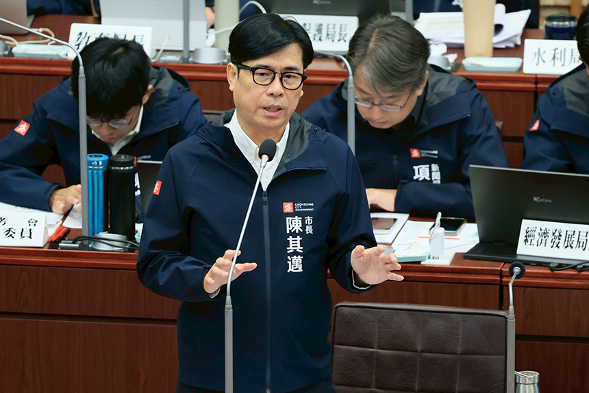 力推高雄優質環境  陳其邁誠邀NVIDIA等全球大廠進駐