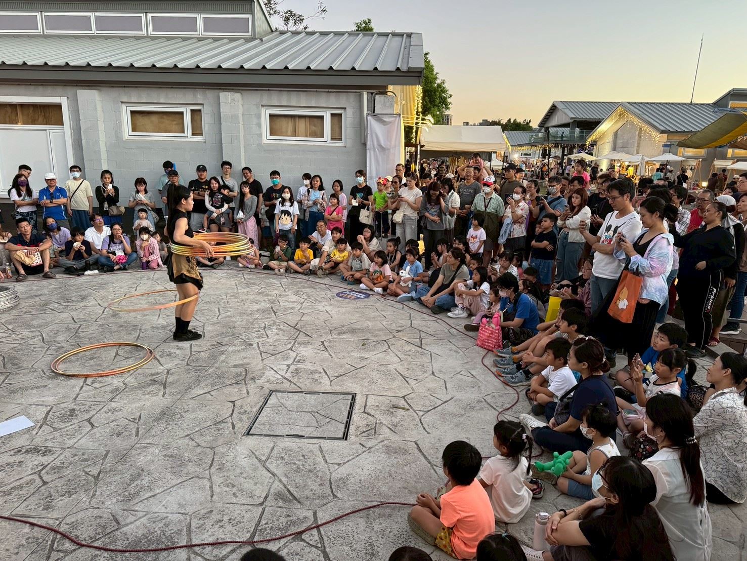 「2025桃園街頭藝人嘉年華」動態街藝體驗 教學團隊：人形島嶼